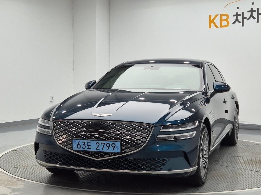 Genesis G80 2023 Azul - Importación desde Corea - HF Imports Iquique - Foto 1