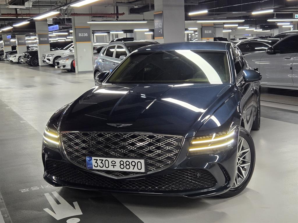 Genesis G80 2024 Azul - Importación desde Corea - HF Imports Iquique - Foto 1