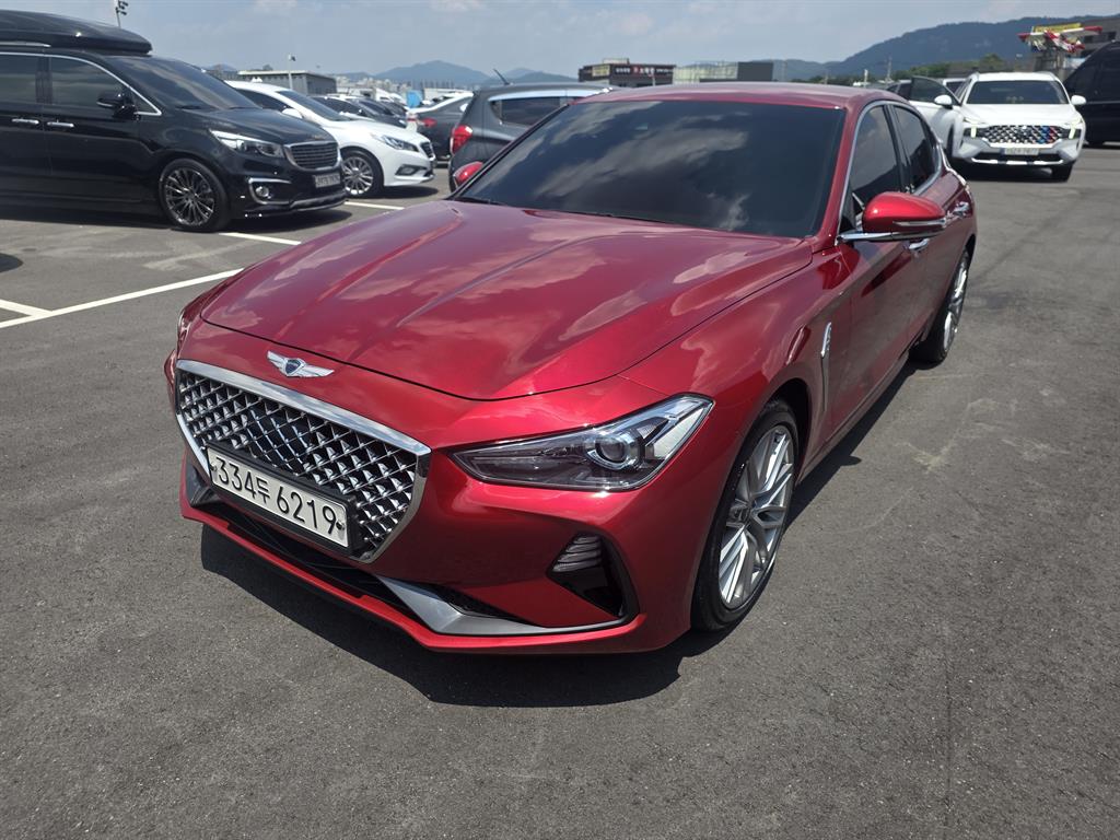 Genesis G70 2020 Rojo - Importación desde Corea - HF Imports Iquique - Foto 1