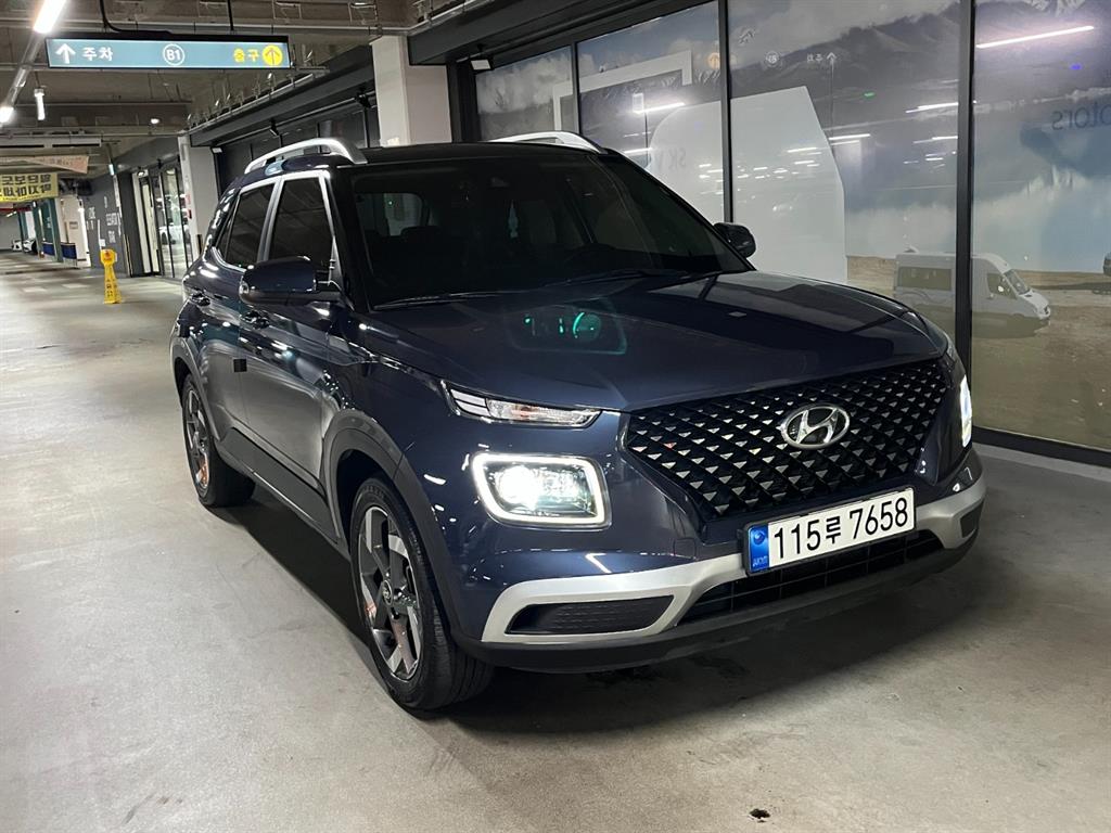 HYUNDAI Venue 2022 Azul - Importación desde Corea - HF Imports Iquique - Foto 1