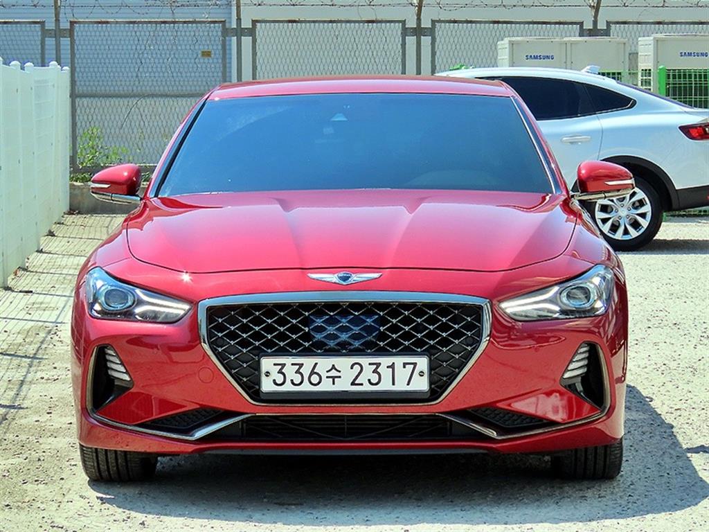 Genesis G70 2020 Rojo - Importación desde Corea - HF Imports Iquique - Foto 1