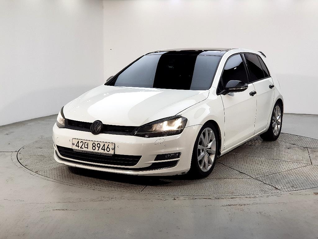 Volkswagen Golf 2014 Blanco - Importación desde Corea - HF Imports Iquique - Foto 1