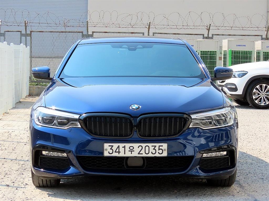 BMW 5 Series 2018 Azul - Importación desde Corea - HF Imports Iquique - Foto 1