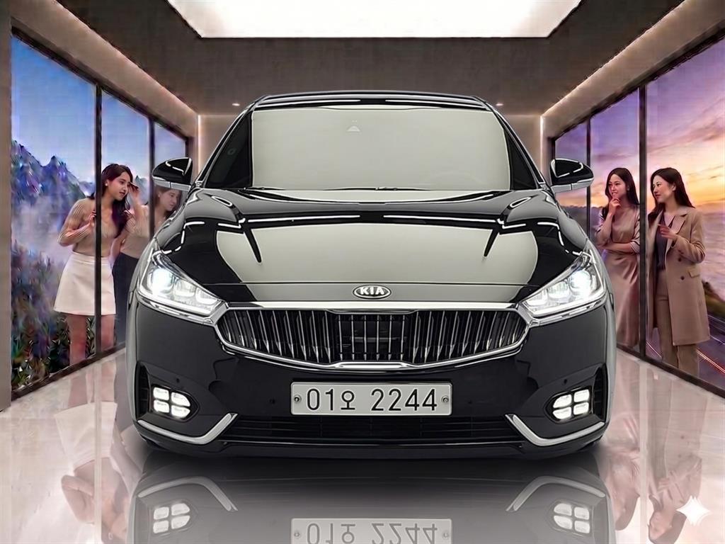 KIA K7 2017 Negro - Importación desde Corea - HF Imports Iquique - Foto 1