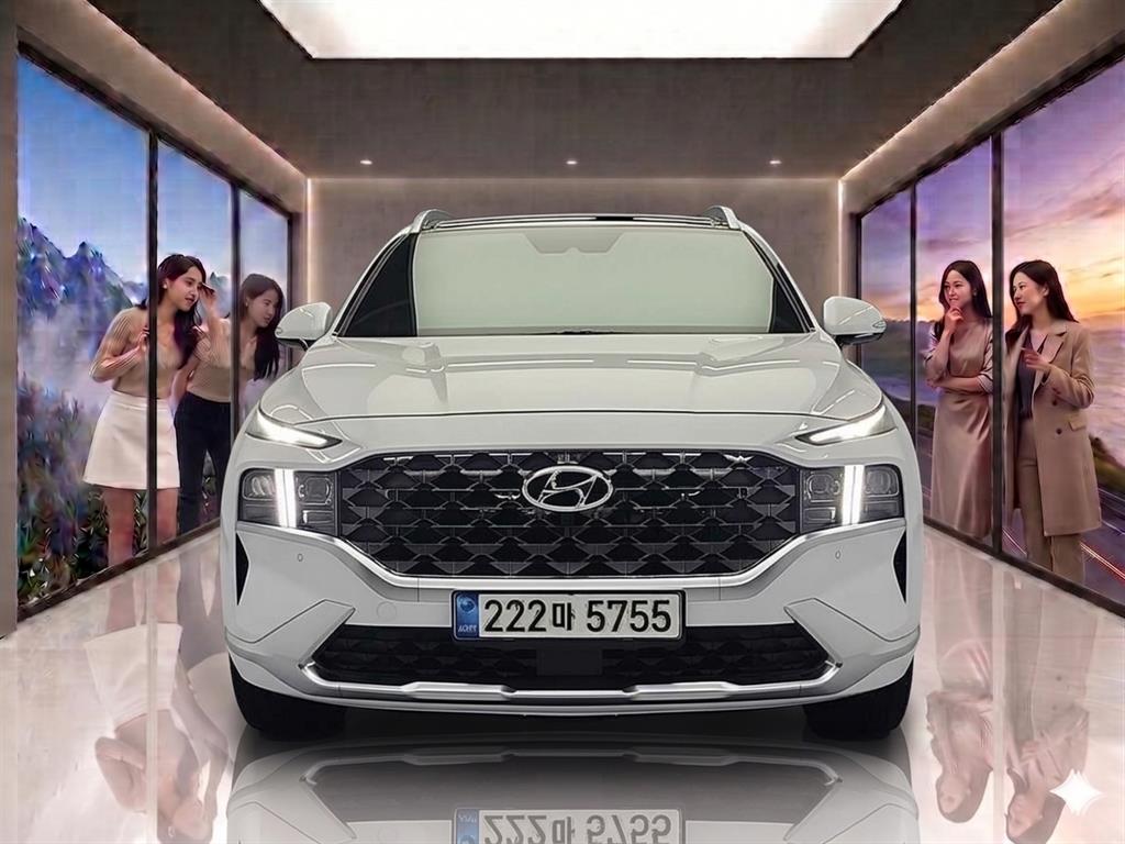 HYUNDAI Santa Fe 2020 Blanco - Importación desde Corea - HF Imports Iquique - Foto 1