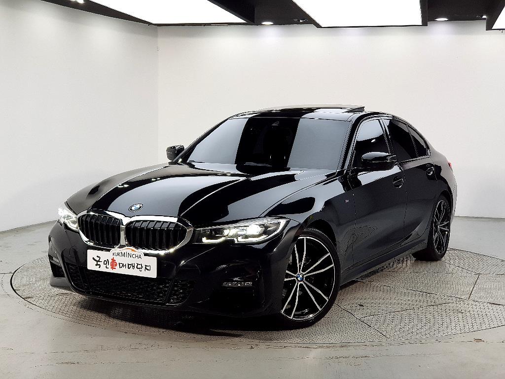 BMW 3 series 2021 Negro - Importación desde Corea - HF Imports Iquique - Foto 1