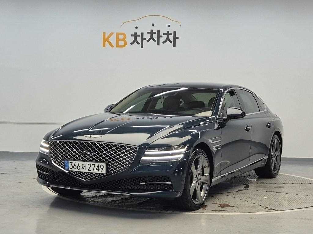 Genesis G80 2021 Azul - Importación desde Corea - HF Imports Iquique - Foto 1