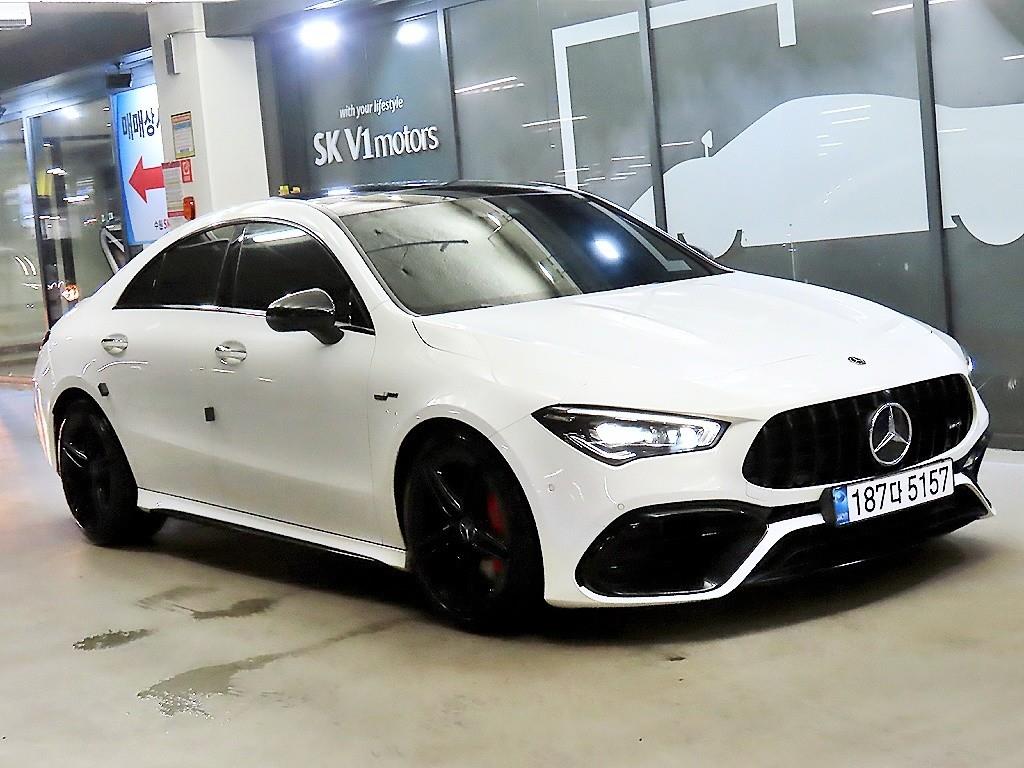 Mercedes Benz CLA Class 2021 Blanco - Importación desde Corea - HF Imports Iquique - Foto 1