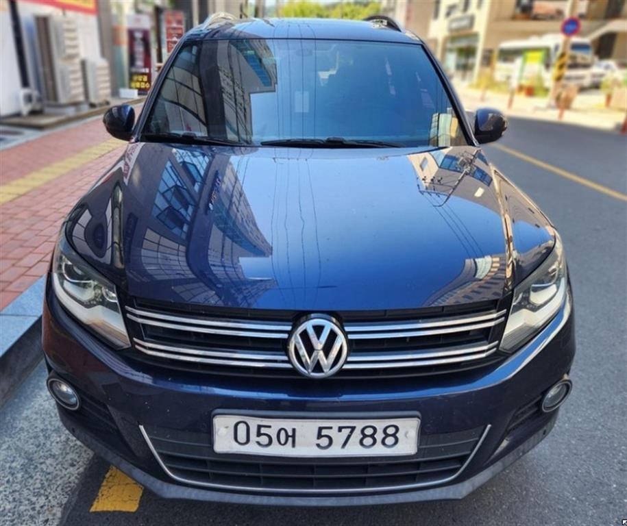 Volkswagen Tiguan 2015 Azul - Importación desde Corea - HF Imports Iquique - Foto 1