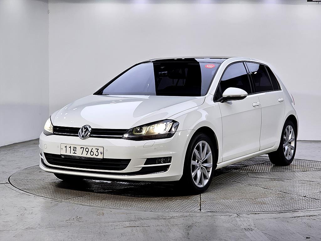 Volkswagen Golf 2015 Blanco - Importación desde Corea - HF Imports Iquique - Foto 1