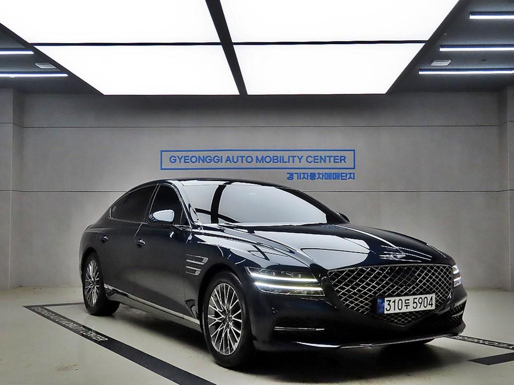 Genesis G80 2021 Azul - Importación desde Corea - HF Imports Iquique - Foto 1