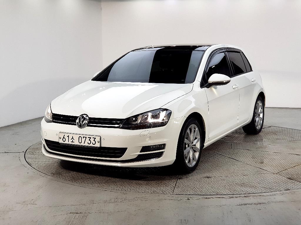 Volkswagen Golf 2016 Blanco - Importación desde Corea - HF Imports Iquique - Foto 1