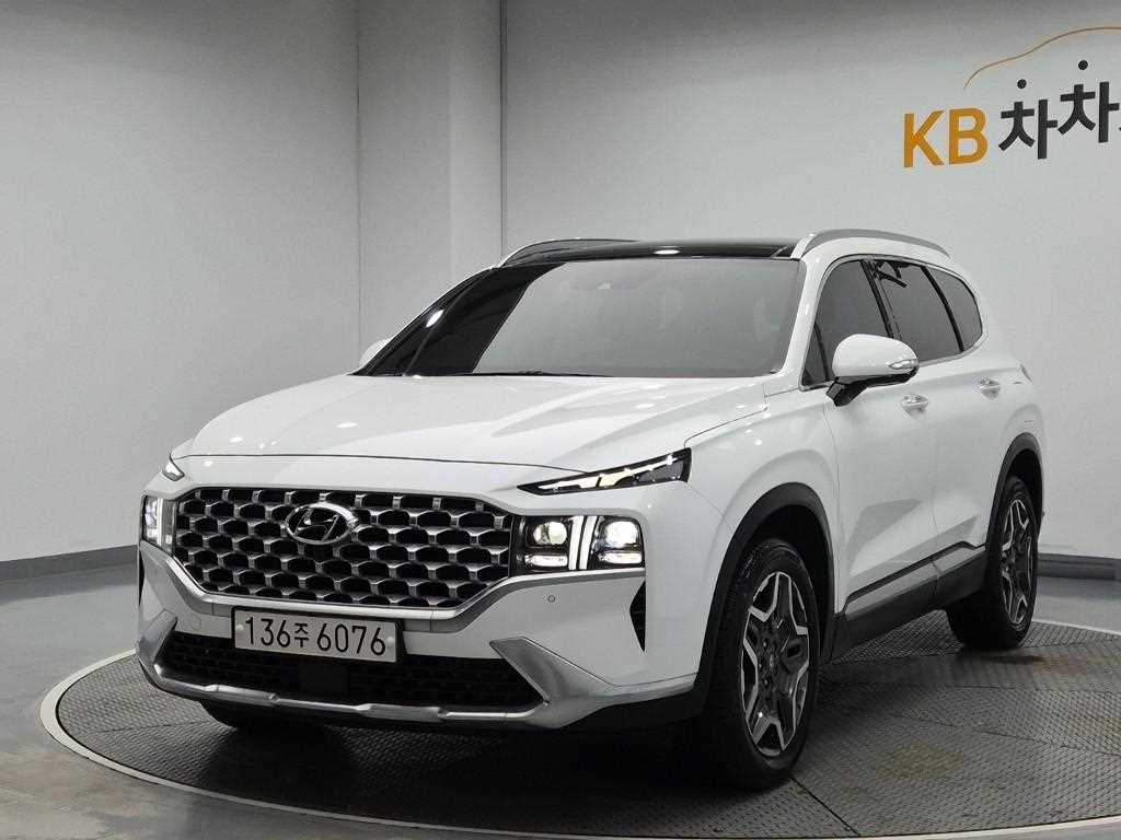 HYUNDAI Santa Fe 2021 Blanco - Importación desde Corea - HF Imports Iquique - Foto 1